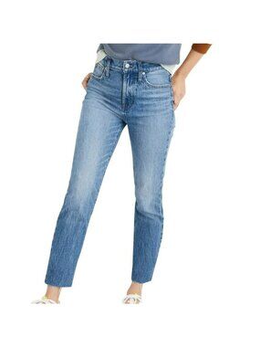 Madewell Perfect Vintage Crop Jeans Womens 25 Blue NEW